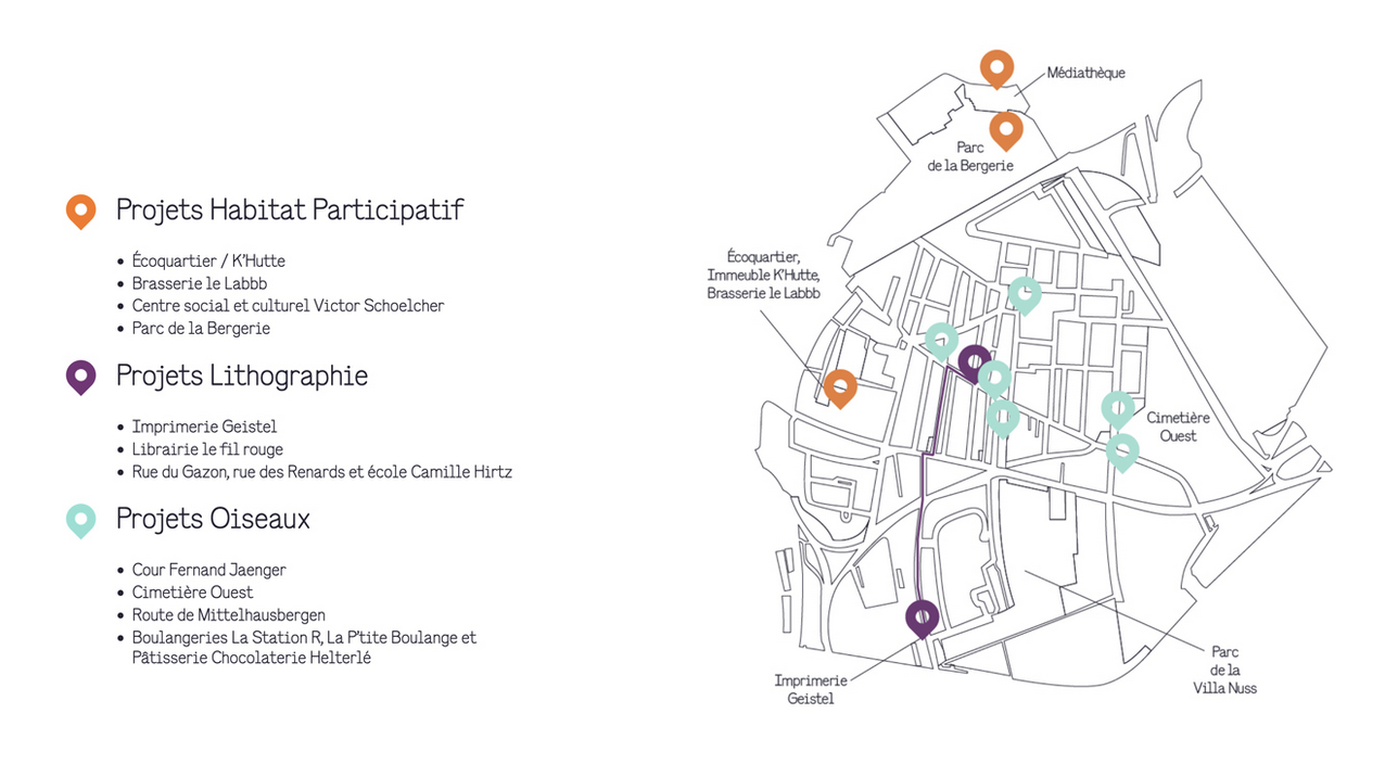 Carte de l'exposition