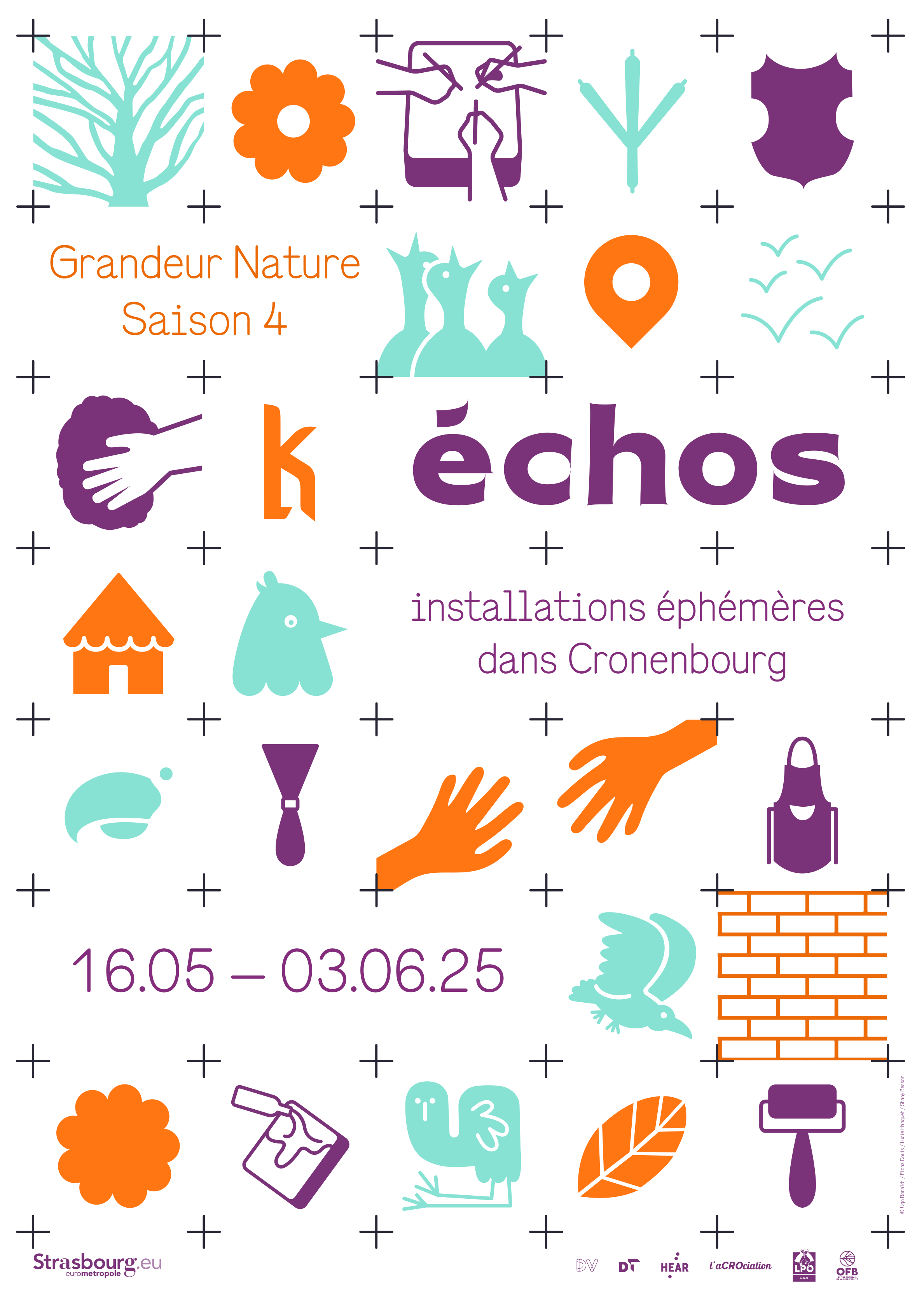 Affiche d'invitation pour le vernissage de l'exposition