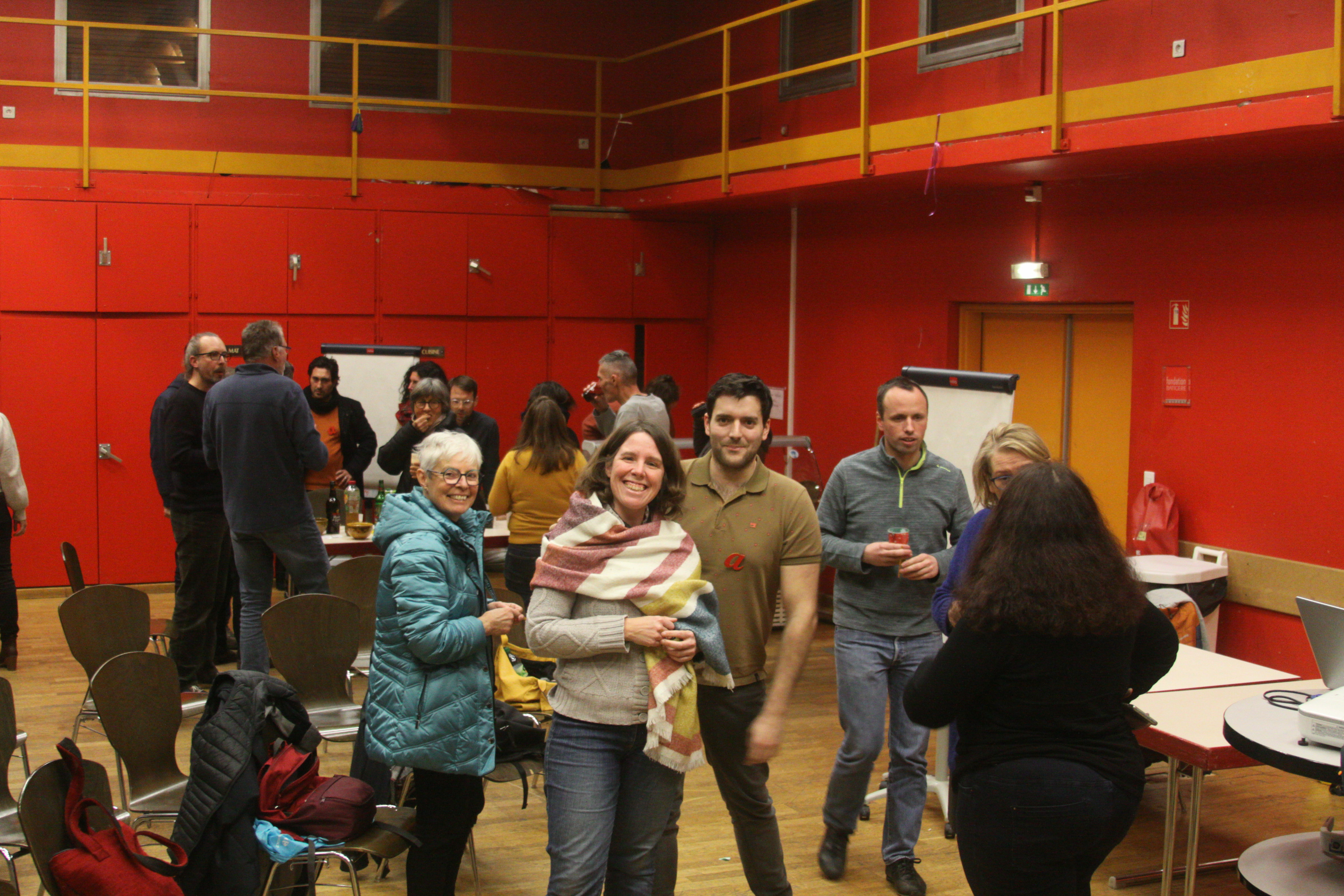 Photo des membres de l'association lors d'une précédente AG